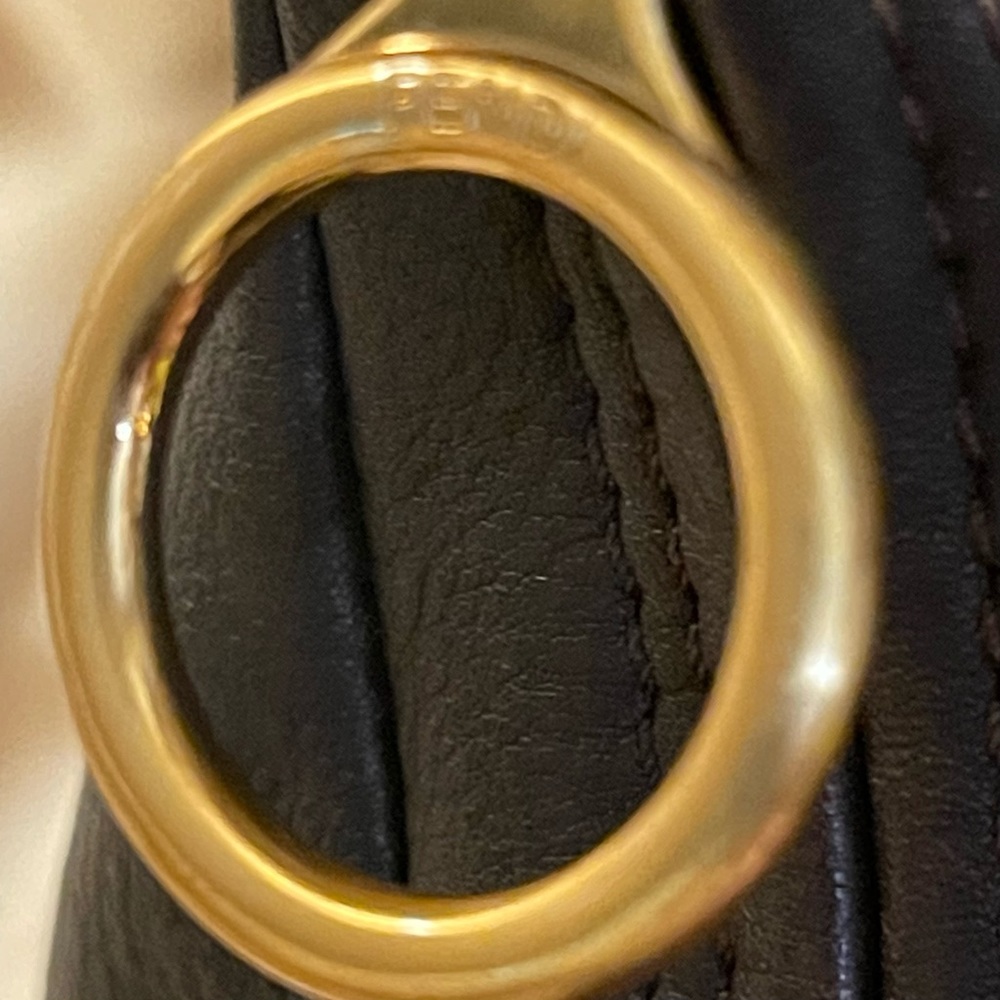 Fendi Leather Handbag. Authentic, Euc - image 5